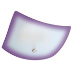 Ficha técnica e caractérísticas do produto Luminária Plafon Pantoja e Carmona 528 Quadrada 2 Lâmpadas Violeta