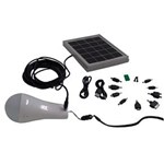 Ficha técnica e caractérísticas do produto Luminária Solar com Carregador Solar Multifunção 1660 - EY7001