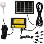 Ficha técnica e caractérísticas do produto Luminária Solar com Carregador Solar Multifunção 1661 - EY7005