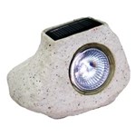 Ficha técnica e caractérísticas do produto Luminária Solar Key West Tipo Pedra DNI6123 - Bege