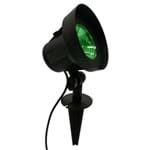 Ficha técnica e caractérísticas do produto Luminária Spot Espeto de Jardim Refletor LED Verde 3,5W