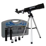 Ficha técnica e caractérísticas do produto Luneta Greika 36050HD com Lente Objetiva 50mm, Distância Focal 360mm e Ampliação de 90x