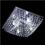 Ficha técnica e caractérísticas do produto Lustre Cristal Plafon Quadrado 30x30x10cm - Jp-kyoto-30