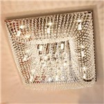 Ficha técnica e caractérísticas do produto Lustre Cristal Plafon Quadrado 60x60x20cm - Jp-kyoto-60