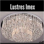 Ficha técnica e caractérísticas do produto Lustre de Cristal IMEX Im-1159