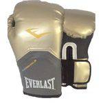 Ficha técnica e caractérísticas do produto Luva Boxe Elite Pro Style Dourada Everlast - 14oz