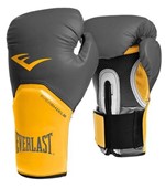 Ficha técnica e caractérísticas do produto Luva Boxe Elite Pro Style Everlast Cinza