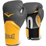 Ficha técnica e caractérísticas do produto Luva Boxe Everlast Pro Style Elite Training 16 Oz Amarelo com Cinza
