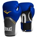Ficha técnica e caractérísticas do produto Luva Boxe Pro Style Elite Training 12 Oz Azul - Everlast