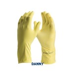 Ficha técnica e caractérísticas do produto Luva Confort Látex Amarela Tam M Danny