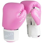 Ficha técnica e caractérísticas do produto Luva de Boxe COMBAT Rosa Vollo VFG303-12