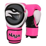 Ficha técnica e caractérísticas do produto Luva de Boxe e Muay Thai Naja Colors Flúor Rosa