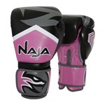 Ficha técnica e caractérísticas do produto Luva de Boxe e Muay Thai Naja New Extreme Rosa
