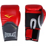 Ficha técnica e caractérísticas do produto Luva de Boxe Everlast Pro Style 14Oz Vermelha