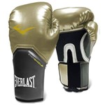 Ficha técnica e caractérísticas do produto Luva de Boxe Everlast Pro Style Elite Training - Everlast - Dourada
