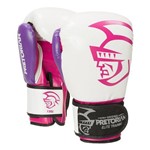 Ficha técnica e caractérísticas do produto Luva de Boxe / Muay Thai 10oz Feminina - Rosa - Elite Training - Pretorian
