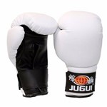 Ficha técnica e caractérísticas do produto Luva de Boxe Muay Thai Combate Branco - Jugui