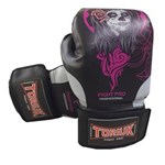 Ficha técnica e caractérísticas do produto Luva de Boxe Muay Thai Elite Pro - Skull Girl - 08 a 16 OZ - Toriuk