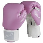 Ficha técnica e caractérísticas do produto Luva de Boxe Vollo Sports Combat 12 Oz Rosa