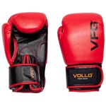 Ficha técnica e caractérísticas do produto Luva de Boxe Vollo VFG105 Tamanho 14 - Vermelho - 16 Oz