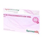 Ficha técnica e caractérísticas do produto Luva de Procedimento em Vinil (sem Talco) *E.P Â?? Farmatex