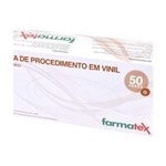 Ficha técnica e caractérísticas do produto Luva de Procedimento em Vinil (sem TALCO) *G Â?? Farmatex