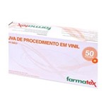 Ficha técnica e caractérísticas do produto Luva de Procedimento em Vinil (sem Talco) *M - FARMATEX