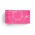 Ficha técnica e caractérísticas do produto Luva de Procedimento Pink Nitrilo Tam M Supermax