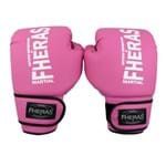 Ficha técnica e caractérísticas do produto Luva Fheras Boxe/Muay Thai -08 Oz Rosa