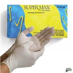 Ficha técnica e caractérísticas do produto Luva Látex - Supermax com Pó TAMANHO P