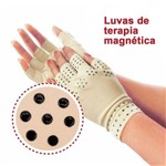 Ficha técnica e caractérísticas do produto Luva Magnética de Compressão para Artrite Reumatismo Dor Nas Mãos - Mc