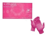 Ficha técnica e caractérísticas do produto Luva Nitrilica Pink Supermax Sem Pó Cx com 100UN