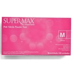Ficha técnica e caractérísticas do produto LUVA Nitrilica Rosa Pink Supermax P 100un