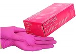 Ficha técnica e caractérísticas do produto Luva Procedimento Nitrílica Rosa Pink 100 Unidades Supermax