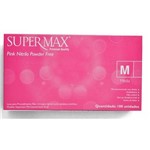 Ficha técnica e caractérísticas do produto Luva Procedimento Nitrilica Rosa Pink Supermax P 100un