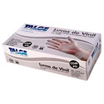 Ficha técnica e caractérísticas do produto Luva Vinil Talge C/talco `media` C/100 Caixa C/ 100 Luvas