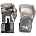 Luvas Boxe / Muay Thai - Elite Evershield - Prateado - Everlast