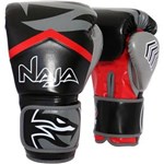 Ficha técnica e caractérísticas do produto Luvas de Boxe Muay Thai New Extreme NAJA - Preto - 16 OZ