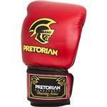 Ficha técnica e caractérísticas do produto Luvas de Boxe Standart Vermelha em PU 14OZ - Pretorian