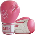 Ficha técnica e caractérísticas do produto Luvas de Boxe Treino 10oz Red Nose Pink e Branca
