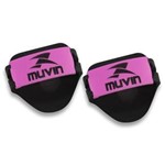 Ficha técnica e caractérísticas do produto Luvas de Musculação em EVA Muvin - Preto/Pink