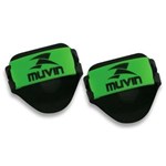 Ficha técnica e caractérísticas do produto Luvas de Musculação em EVA Muvin - Preto/Verde