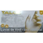 Ficha técnica e caractérísticas do produto Luvas de Vinil com Pò P 100 Unid Talge