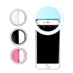 Ficha técnica e caractérísticas do produto Luz De Selfie Ring Light Clipe Para Celular Azul