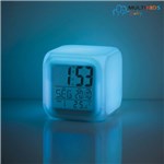 Ficha técnica e caractérísticas do produto Luz Noturna Color Fun Relógio, Alarme BB165 - Multikids Baby