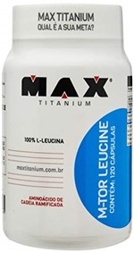 Ficha técnica e caractérísticas do produto M-Tour Leucine - 120 Cápsulas - Max Titanium, Max Titanium