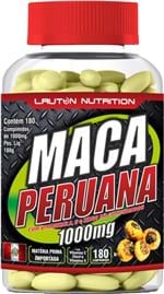Ficha técnica e caractérísticas do produto Maca Peruana 180 Comprimidos Lauton Nutrition