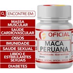 Ficha técnica e caractérísticas do produto Maca Peruana 500Mg 120 Cápsulas - Oficialfarma