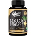 Ficha técnica e caractérísticas do produto Maca Peruana Premium 120 caps - Unilife