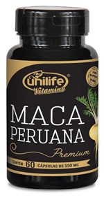 Ficha técnica e caractérísticas do produto Maca Peruana Premium 100 Pura Unilife 120 Cápsulas